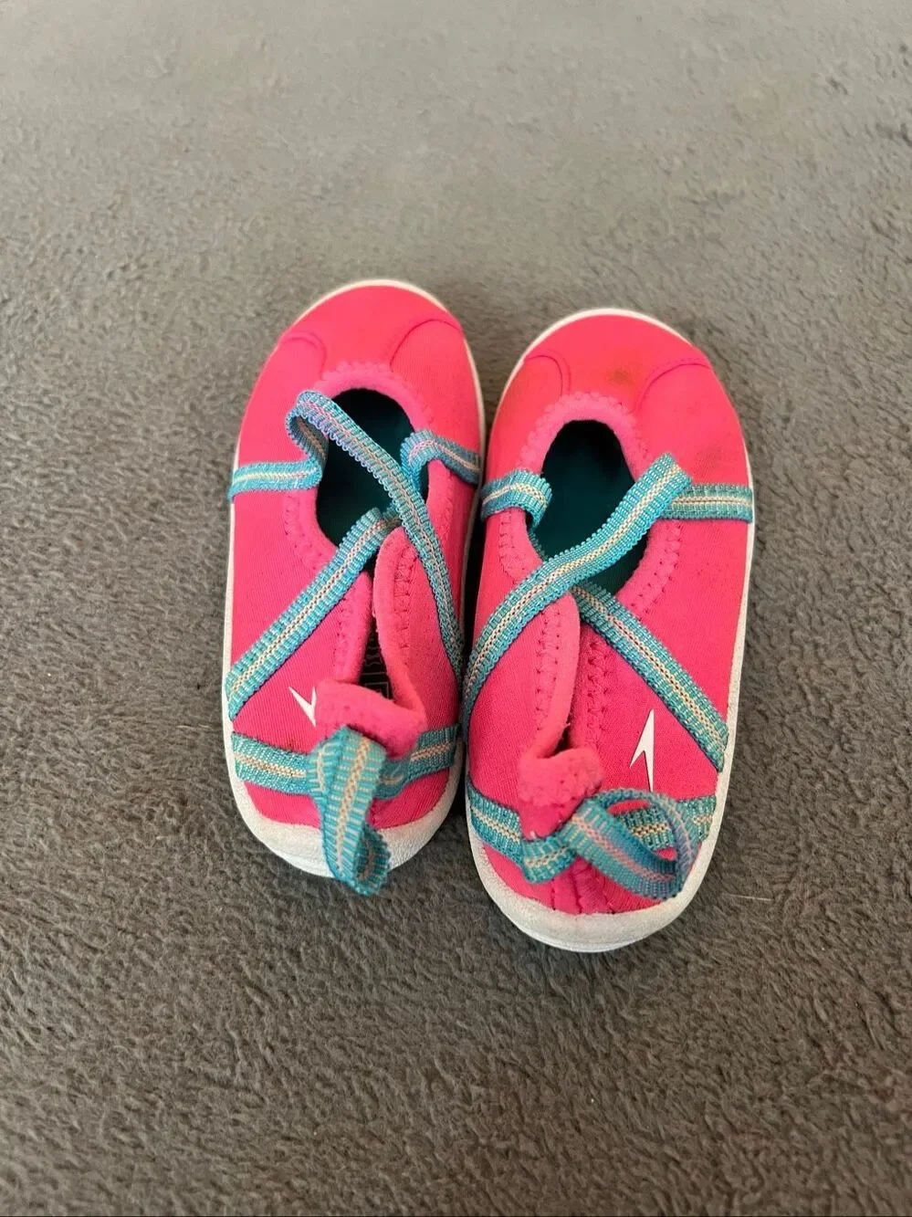 Speedo Pink Water Shoes Kids Size 7/8 Toddler